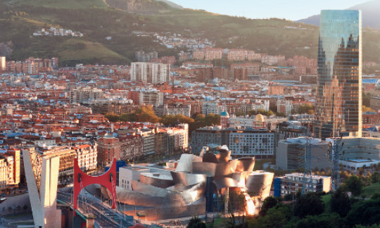 Bilbao Ciry Skyline MICE Travel Event